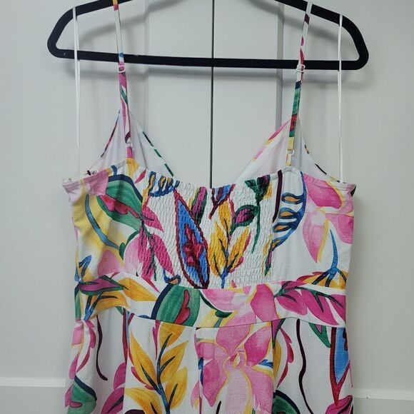 BAR III womens sleeveless wide-leg jumpsuit, size 14 - Picture 13 of 16